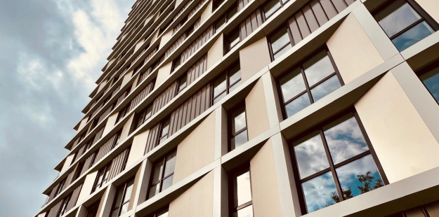 Gevel Beneluxlaan Utrecht