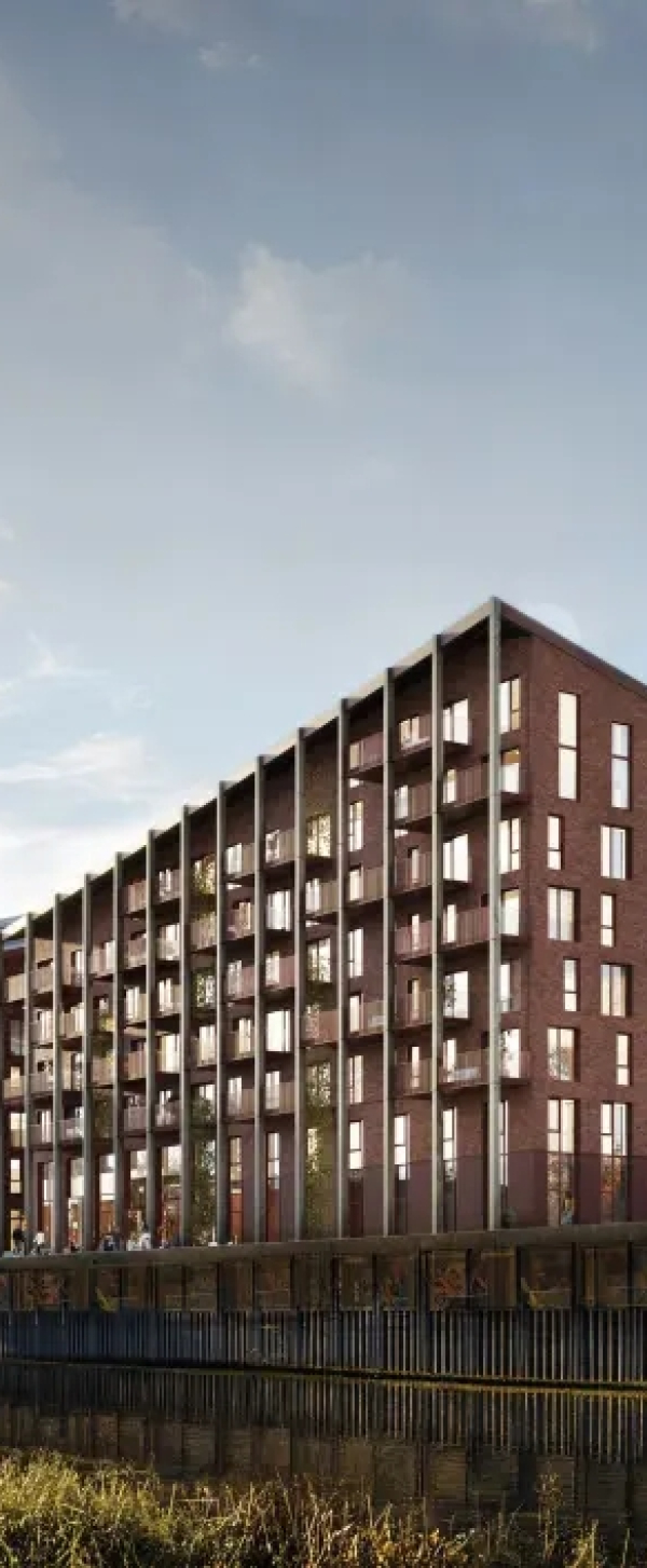 Artist Impression Gebouw D 123 Arnhem 