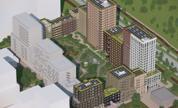 Artist Impressions ODUM duurzaamheid op dak
