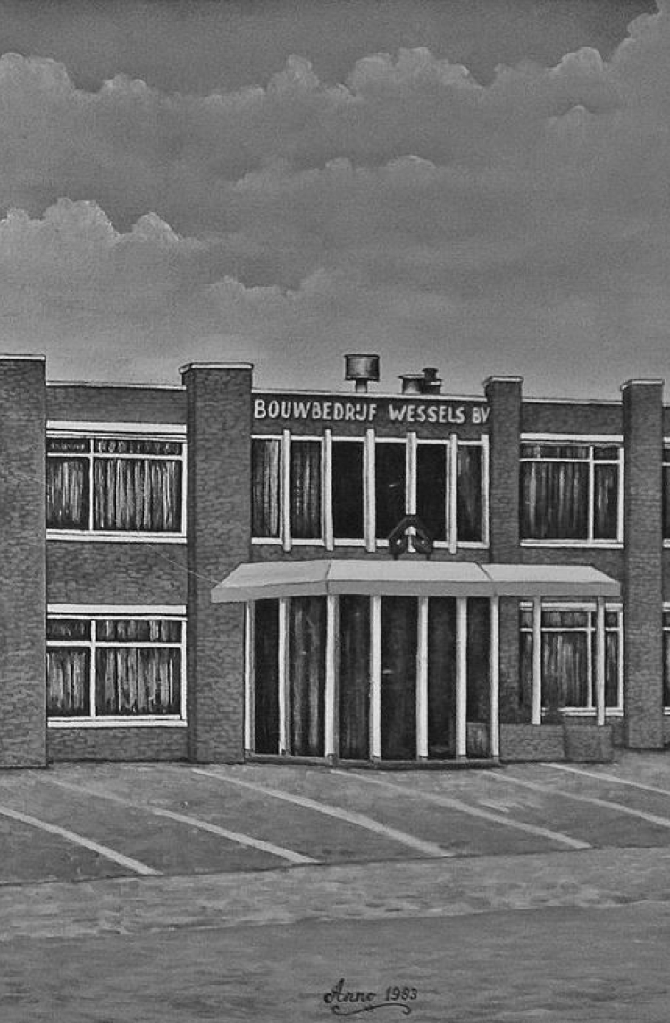bouwbedrijf wessels begin jaren 80
